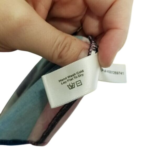 Boston Proper Multicolor Boho-Inspired Long Sleeve V-Neck Dress Size 6 Polyester - Picture 4 of 15